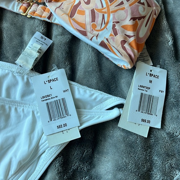 SET! L*Space NWT Tessa Brooks bikini - Picture 5 of 9